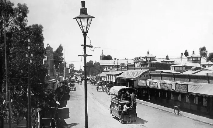 Framed Print : South Africa Kimberley Du Toitspan Road pre-1900 Framed Print : South Africa Kimberley Du Toitspan Road pre-1900
