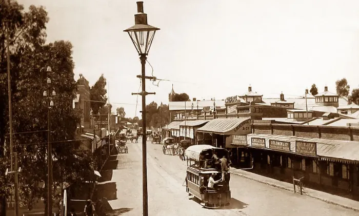 Framed Print : South Africa Kimberley Du Toitspan Road pre-1900 Framed Print : South Africa Kimberley Du Toitspan Road pre-1900