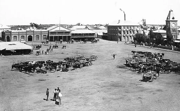 South Africa Kimberley Market Square pre-1900