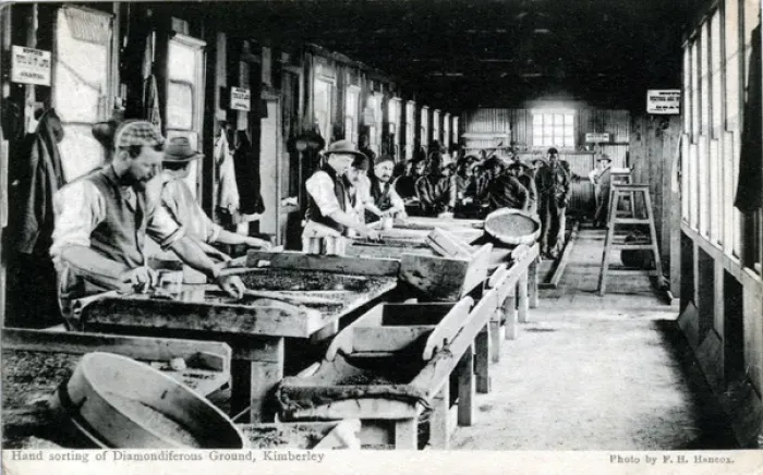 Framed Print : South Africa - The Kimberley Mine, Kimberley Framed Print : South Africa - The Kimberley Mine, Kimberley
