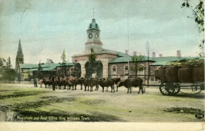 Framed Print : South Africa - Magistrate & Post Office, King Williams Town Framed Print : South Africa - Magistrate & Post Office, King Williams Town
