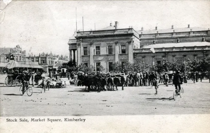 Framed Print : South Africa - Market Square, Kimberley Framed Print : South Africa - Market Square, Kimberley