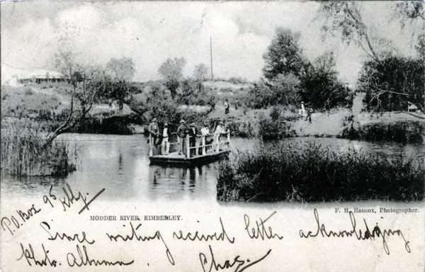 Modder River Print, Kimberley, South Africa 1900s. Art Prints