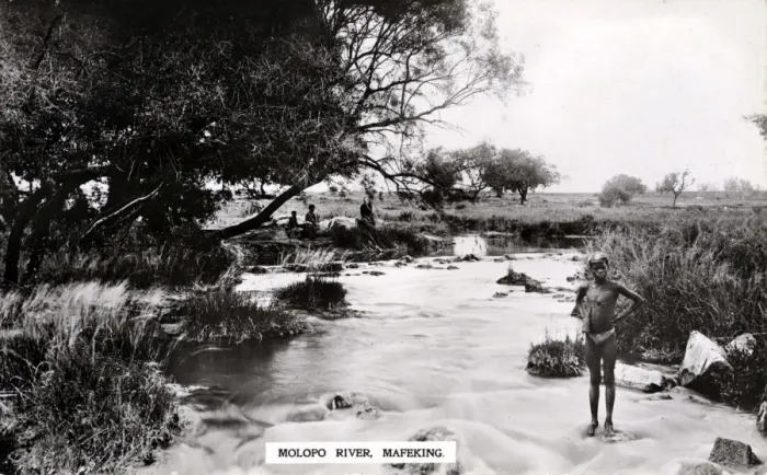 Framed Print : South Africa - Molopo River, Mafeking Framed Print : South Africa - Molopo River, Mafeking