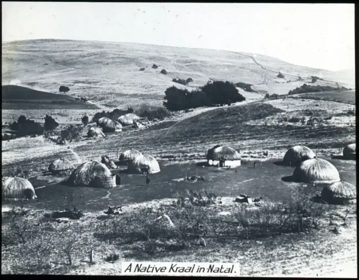 Framed Print : South Africa - A Native Kraal Framed Print : South Africa - A Native Kraal