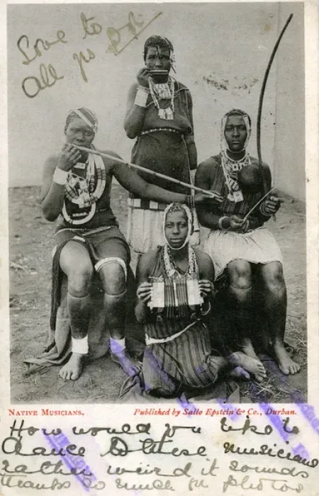 Framed Print : South Africa - Native Musicians Framed Print : South Africa - Native Musicians