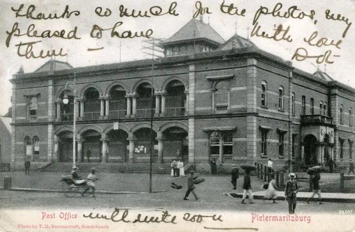 Framed Print : South Africa - Post Office, Pietermaritzburg Framed Print : South Africa - Post Office, Pietermaritzburg