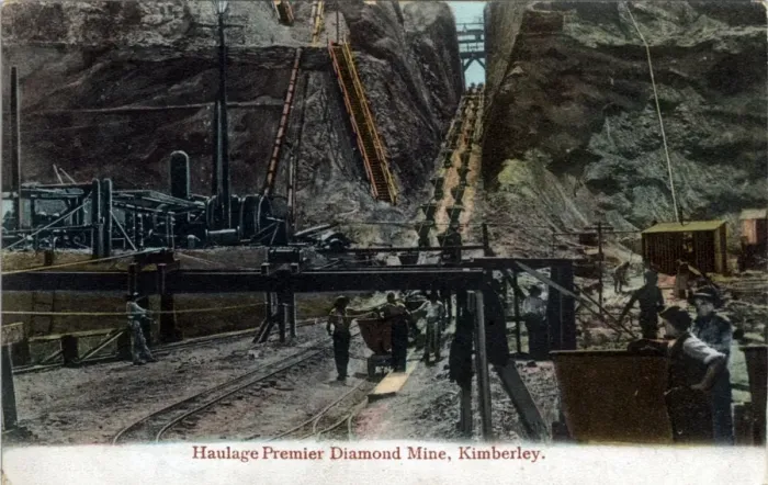 Framed Print : South Africa - Premier Diamond Mine, Wesselton Framed Print : South Africa - Premier Diamond Mine, Wesselton