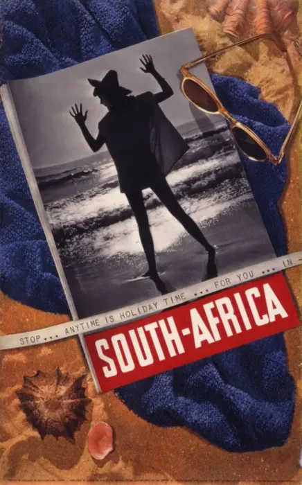 Framed Print : South Africa tourist board poster Framed Print : South Africa tourist board poster