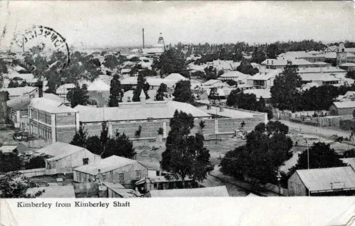 Framed Print : South Africa - The Town, Kimberley Framed Print : South Africa - The Town, Kimberley