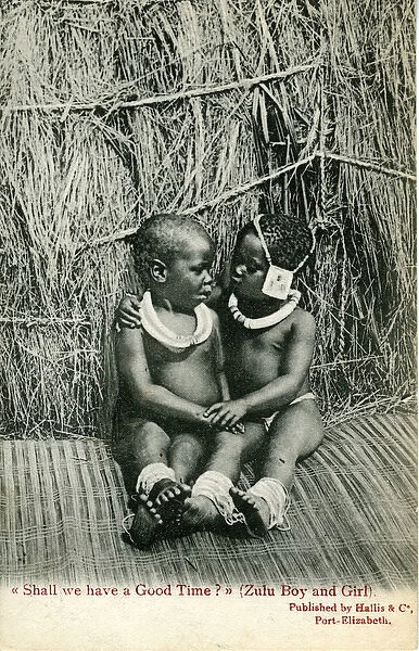 South Africa - Zulu Boy & Girl