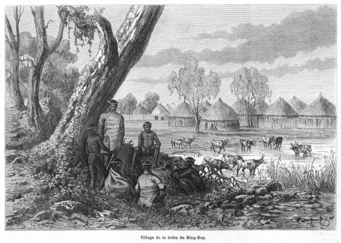 Framed Print : South Africa Zulu Villag Framed Print : South Africa Zulu Villag