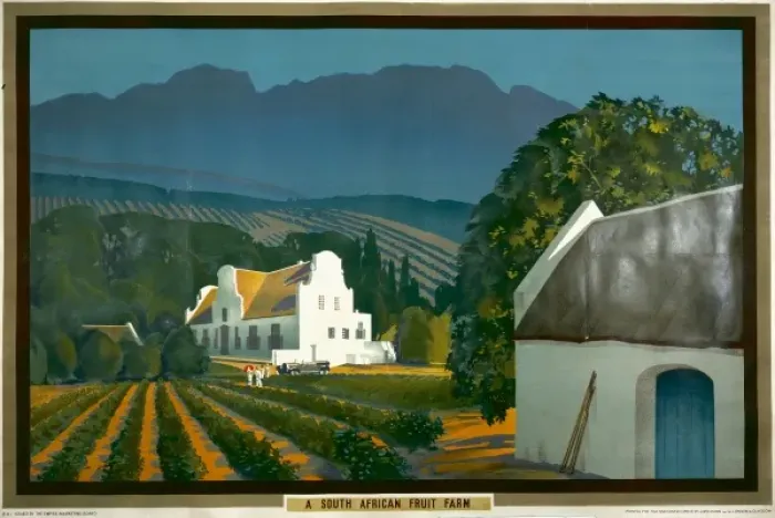Framed Print : South African fruit farm Framed Print : South African fruit farm