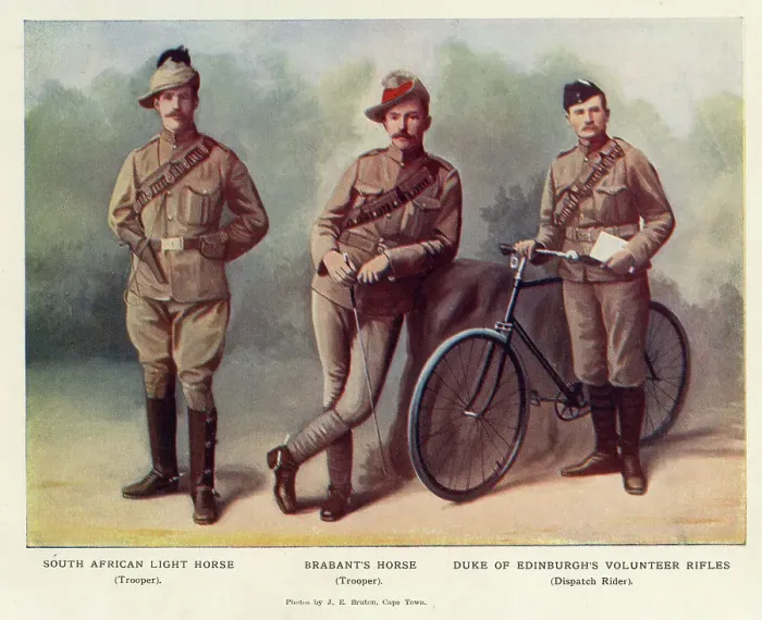 Framed Print : South African Light Horse Trooper Brabant's Framed Print : South African Light Horse Trooper Brabant's