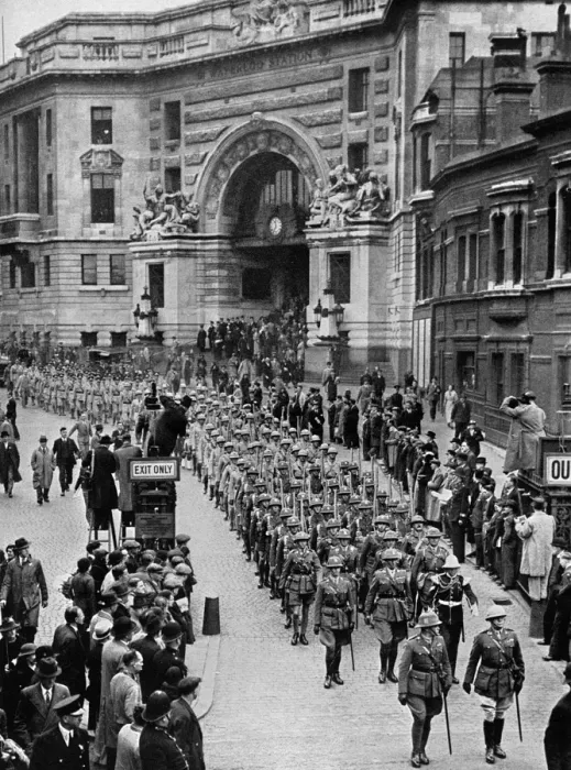 Framed Print : The South Africans arrive for the 1937 Coronation Framed Print : The South Africans arrive for the 1937 Coronation