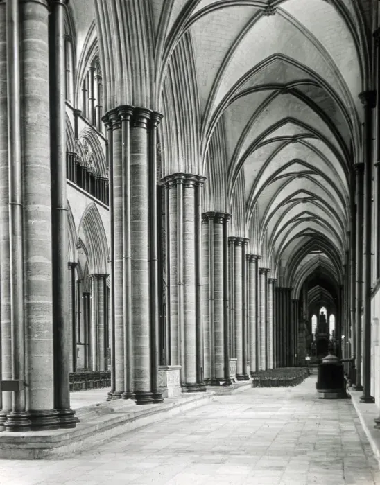 Framed Print : South Aisle of Nave, Salisbury Cathedral, Wiltshire Framed Print : South Aisle of Nave, Salisbury Cathedral, Wiltshire