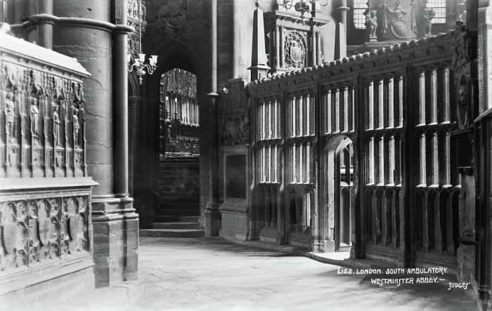 Framed Print : South Ambulatory of Westminster Abbey Framed Print : South Ambulatory of Westminster Abbey