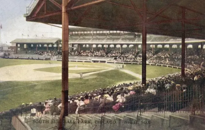 Framed Print : South Side Ball Park, Chicago Framed Print : South Side Ball Park, Chicago