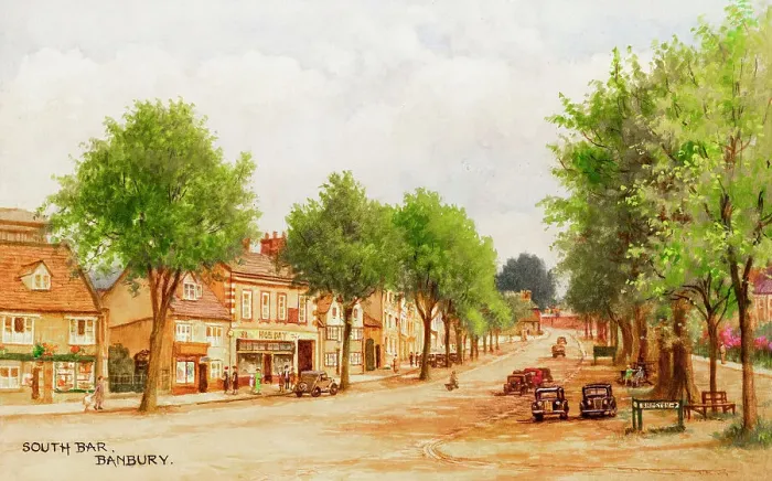 Framed Print : South Bar, Banbury, Oxfordshire Framed Print : South Bar, Banbury, Oxfordshire