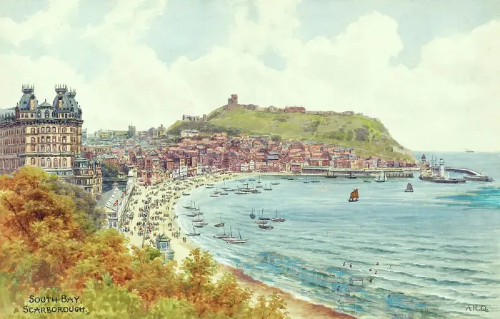 Framed Print : South Bay, Scarborough, North Yorkshire Framed Print : South Bay, Scarborough, North Yorkshire