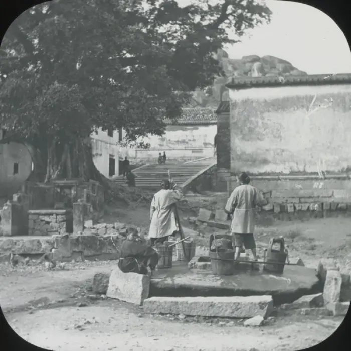 Framed Print : South China - Village Well Framed Print : South China - Village Well