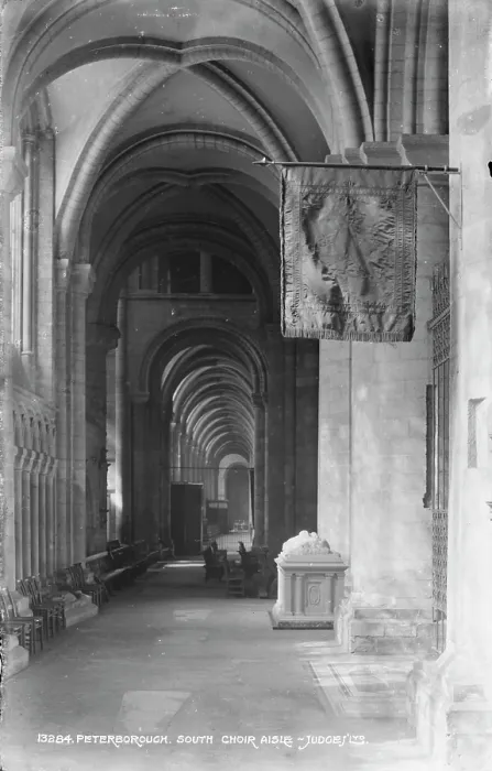 Framed Print : South Choir Aisle of Peterborough Cathedral Framed Print : South Choir Aisle of Peterborough Cathedral