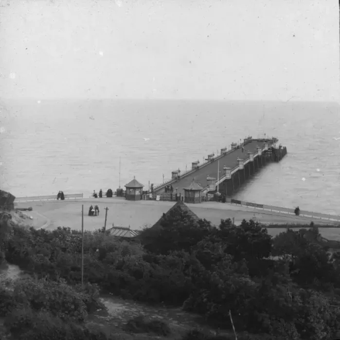 Framed Print : South Coast of England - Boscombe Pier Framed Print : South Coast of England - Boscombe Pier