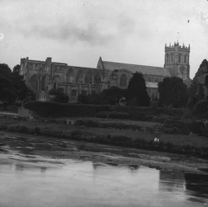 Framed Print : South Coast of England - Christchurch Priory Framed Print : South Coast of England - Christchurch Priory