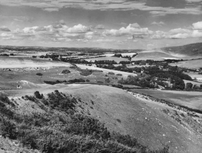 Framed Print : The South Downs Framed Print : The South Downs