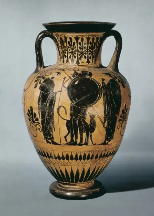 Framed Print : South Italian amphora. 4th c. BC. Classical Greek Framed Print : South Italian amphora. 4th c. BC. Classical Greek