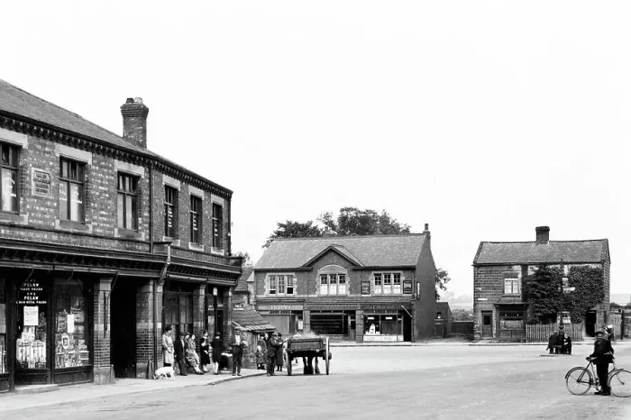 Framed Print : South Kirkby early 1900s Framed Print : South Kirkby early 1900s