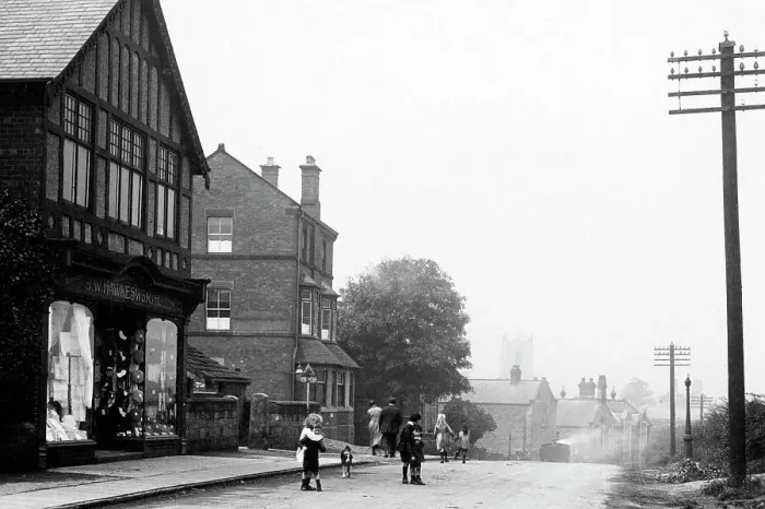 Framed Print : South Kirkby early 1900s Framed Print : South Kirkby early 1900s