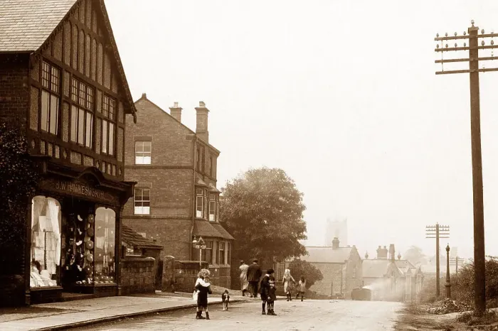 Framed Print : South Kirkby early 1900's Framed Print : South Kirkby early 1900's
