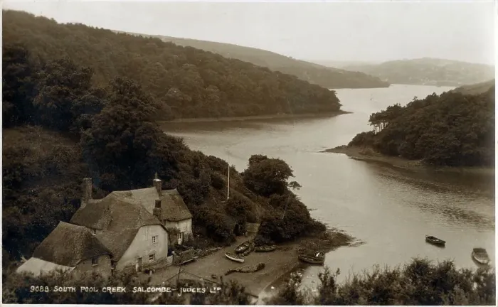 Framed Print : South Pool Creek, Salcombe, Devon Framed Print : South Pool Creek, Salcombe, Devon