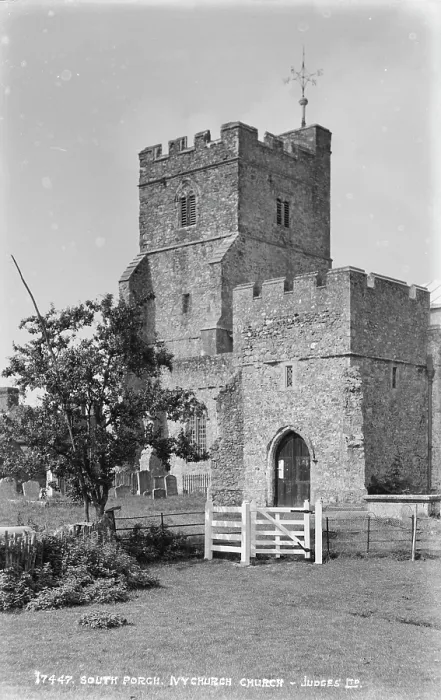 Framed Print : South Porch of Nychurch Church Framed Print : South Porch of Nychurch Church