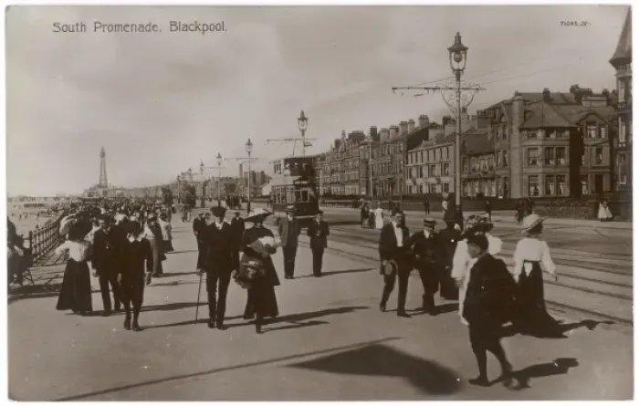 Framed Print : South Prom, Blackpool Framed Print : South Prom, Blackpool