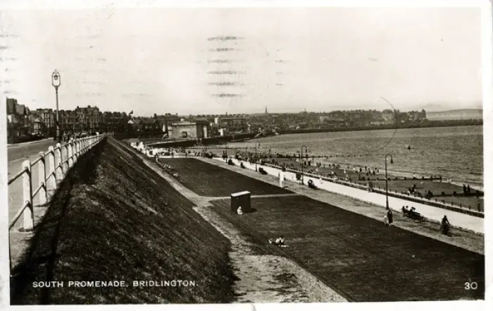 Framed Print : South Promenade, Bridlington, Yorkshire Framed Print : South Promenade, Bridlington, Yorkshire