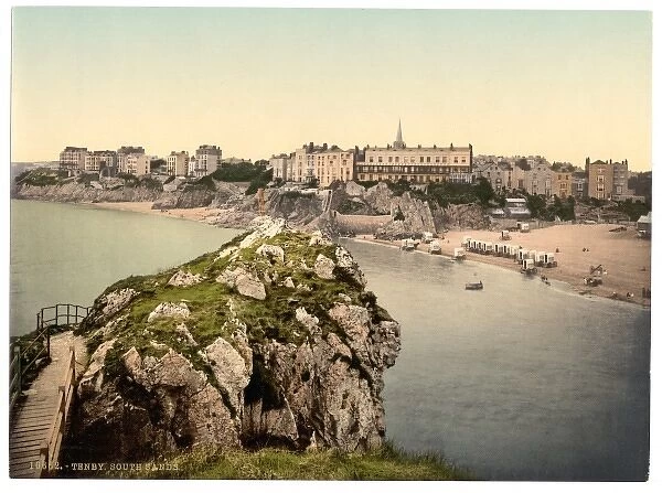 South sands, Tenby, Wales