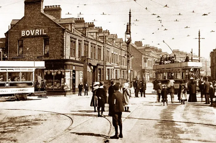 Framed Print : South Shields Chichester Crossing early 1900s Framed Print : South Shields Chichester Crossing early 1900s