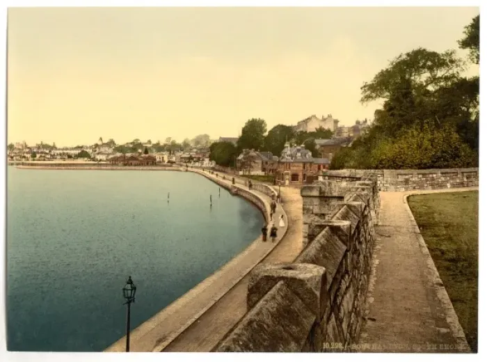 Framed Print : South Shore, Southampton, England Framed Print : South Shore, Southampton, England