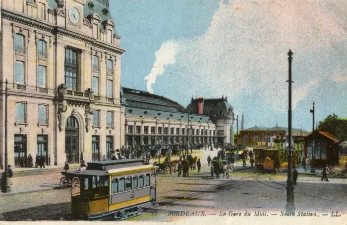 Framed Print : The South Station (Gare du Midi) - Bordeaux, France Framed Print : The South Station (Gare du Midi) - Bordeaux, France