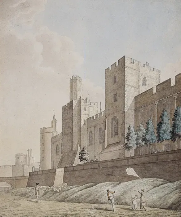 Framed Print : The South Terrace, Windsor Castle Framed Print : The South Terrace, Windsor Castle