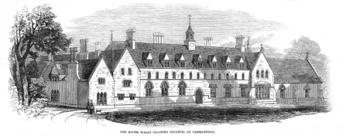 Framed Print : South Wales training college opened, 1848 Framed Print : South Wales training college opened, 1848