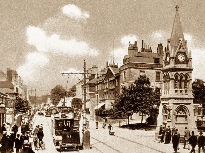 Framed Print : Southampton Above Bar early 1900s Framed Print : Southampton Above Bar early 1900s