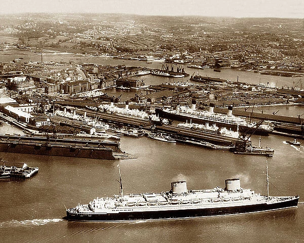 Southampton Docks, early 1900s
