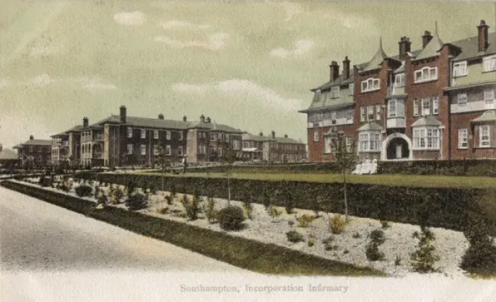 Framed Print : Southampton Incorporation Infirmary, Shirley Warren Framed Print : Southampton Incorporation Infirmary, Shirley Warren