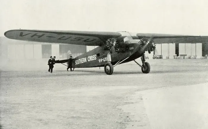 Framed Print : The Southern Cross, Fokker F.VIIb3m trimotor monoplane Framed Print : The Southern Cross, Fokker F.VIIb3m trimotor monoplane