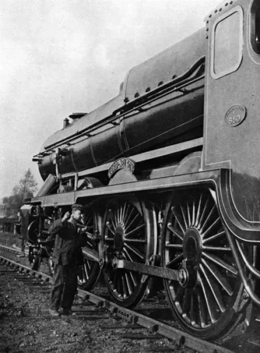 Framed Print : The Southern Railway engine, Lord Nelson Framed Print : The Southern Railway engine, Lord Nelson
