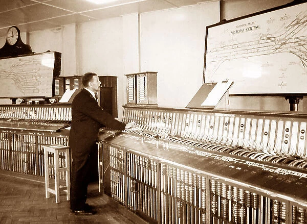 Southern Railway Victoria Central control room