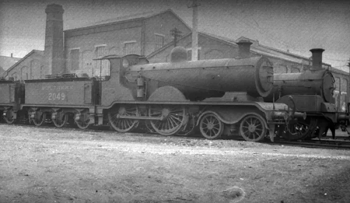 Framed Print : Southern steam engine with trucks Framed Print : Southern steam engine with trucks